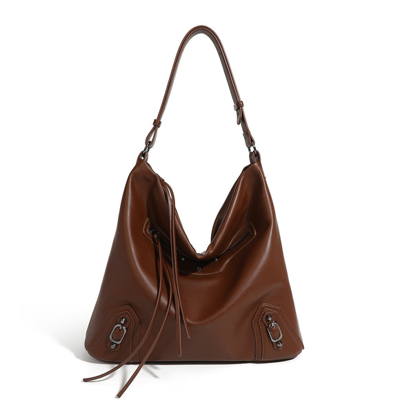 Nelly Underarm Vegan Leather Shoulder Bag