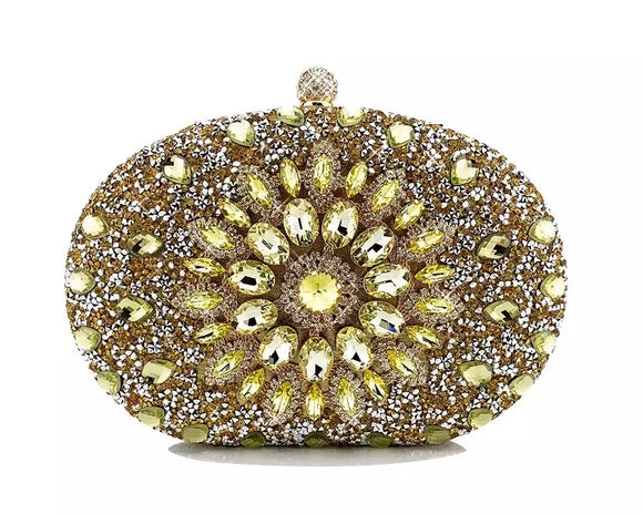 Gia Elegant Evening Purse: Gold - Rosenix